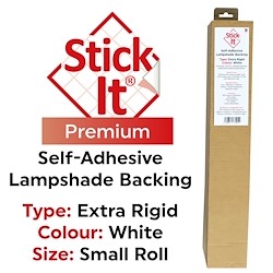 Extra Rigid - Stick-It Lampshade Vinyl - 50cm x 146cm